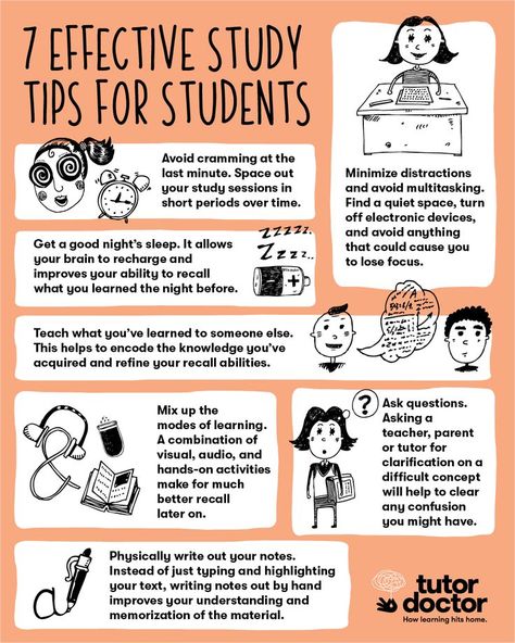 Have you ever sat down to review a lesson or prepare for a test, but realized that you are not learning or retaining information? You may need to adjust your study techniques! Here are our tips to help you retain more information while studying for more effective learning. How To Retain Information, Effective Studying, Tips Study, Good Study Habits, Study Strategies, Best Study Tips, Study Tips For Students, Effective Study Tips, Tips For Students