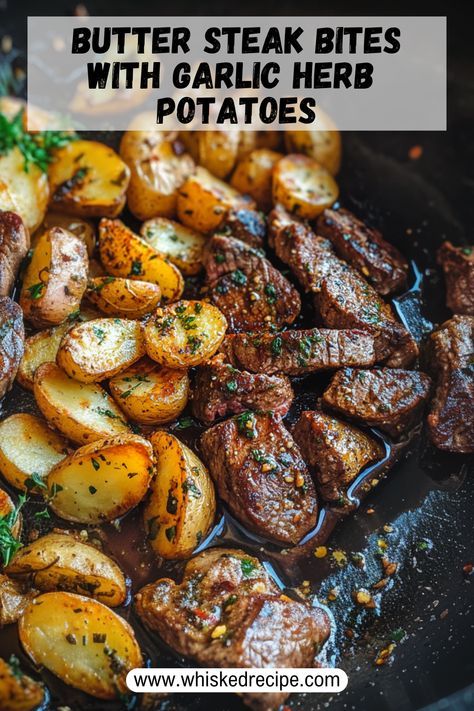 Beef Stew Steak Bites, Dinner Ideas Steak Bites, One Pan Dinners Steak, Steak Bites And Vegetables, Crockpot Garlic Butter Steak & Potatoes, Sheet Pan Steak And Veggies, Crockpot Garlic Steak And Potatoes, Steak Bites With Garlic Butter Crockpot, Steak Tips And Potatoes