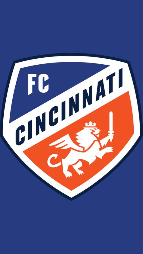 Fc Cincinnati, Mls Soccer, Soccer Logo, Tumbler Cups Diy, Soccer Club, Tumbler Cups, Cool Wallpaper, Cincinnati, Fifa