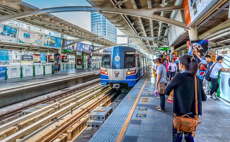 Thonglor BTS Train Station, Bangkok, Thailand Bts Station, Train System, Team Building Events, Urban Living, Bangkok Thailand, Team Building, Train Station, Digital Photography, Bangkok