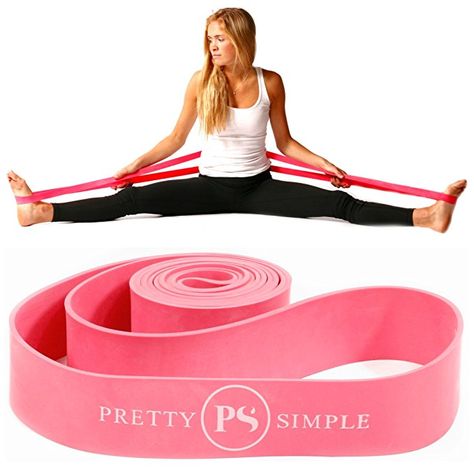 Cheerleading Flexibility, Ballet Equipment, Dance Flexibility Stretches, Daily Stretching, Ballet Stretches, It Band Stretches, Dance Stretches, Exercise Band, Gymnastics Equipment