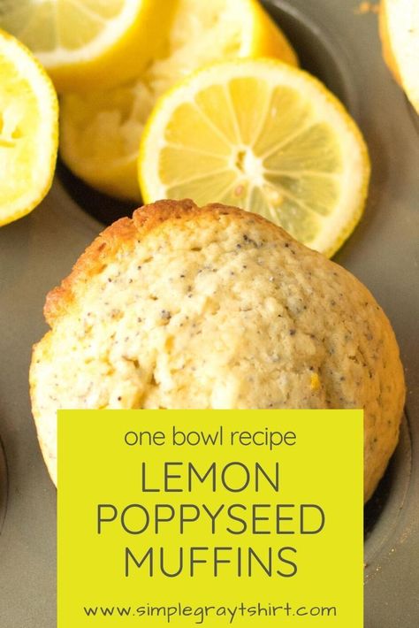 Lemon Poppyseed Muffins No Sour Cream, Easy Lemon Poppyseed Muffins Cake Mixes, Lemon Poppyseed Muffins Easy, Mini Muffin Recipe, Poppyseed Muffins, Cake Mix Muffins, Lemon Poppy Seed Muffins, Lemon Poppyseed Bread, Simple Baking