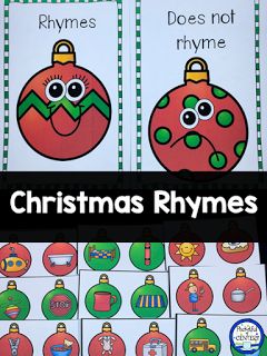 A blog about early childhood education, kindergarten and teaching. Christmas Positional Words Preschool, Christmas Rhyming Activities Preschool, December Activities For Kindergarten, Christmas Rhymes For Preschool, Christmas Literacy Preschool, Christmas Early Years Activities, Christmas Literacy Activities Preschool, Christmas Rhyming Activities, Christmas Activities Kindergarten