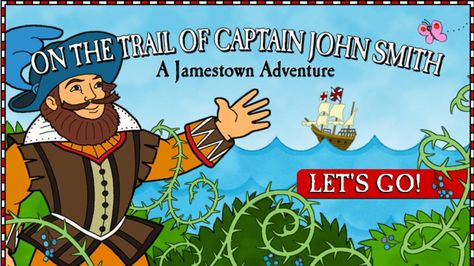 Go on a journey with Captain John Smith to settle in Jamestown Activities, Colonial America Activities, Jamestown Virginia, Teaching Us History, Social Studies Education, Social Studies Notebook, American History Lessons, Virginia History, 5th Grade Social Studies