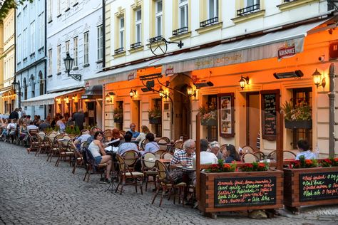 Best Cafes In Prague, Best Restaurants In Prague, Prague Must See, Restaurants In Prague, Prague Restaurants, Prague Old Town, Dancing House, Viking Cruises Rivers, Cozy Restaurant