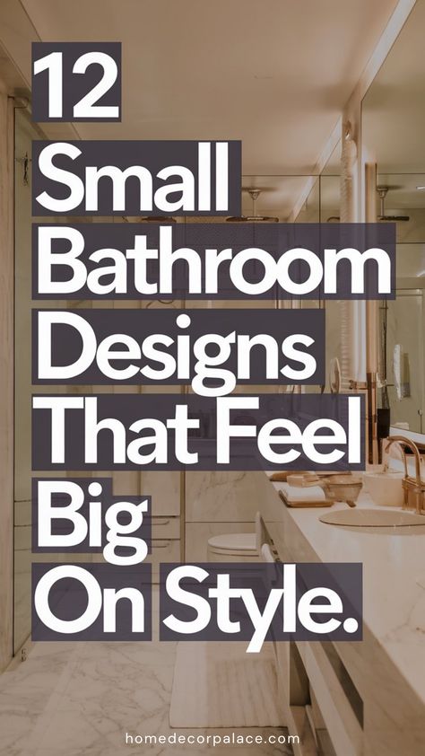 Elevate your compact bathroom with these 12 design ideas! Maximize space with clever layouts, bold tiles, and smart storage while maintaining top-notch style. Create a chic and functional oasis without compromising on aesthetics. #SmallBathroomDesign #SpaceSavingTips #ChicBathrooms Small Bathroom Ideas With Vanity, Small Bath Design Ideas, Small Full Bathroom Ideas Bath Tubs, Bathroom Craftsman Style, Long Bathroom Layout Ideas Floor Plans, Two Piece Bathroom Ideas, Medium Bathroom Design, Long Narrow Bathroom Layout Floor Plans, Guess Bathroom Ideas Decor Small Spaces