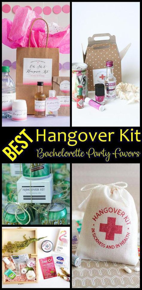 Bachelorette Party Favors! Here are some amazing, unique and fun hangover kit bachelorette party favors! Great DIY ideas, alcohol,  goodie bags, welcome bags and more. Find some easy, cheap and affordable ideas. Get the best hangover kit bachelorette party favor ideas now! Alcohol Goodie Bags, Bachelorette Party Games Diy, Pink Party Punches, Bachelorette Party Checklist, 90s Theme Party Decorations, Housewarming Party Games, Bachelorette Party Kits, Bachelorette Party Straws, Bachelorette Hangover Kit