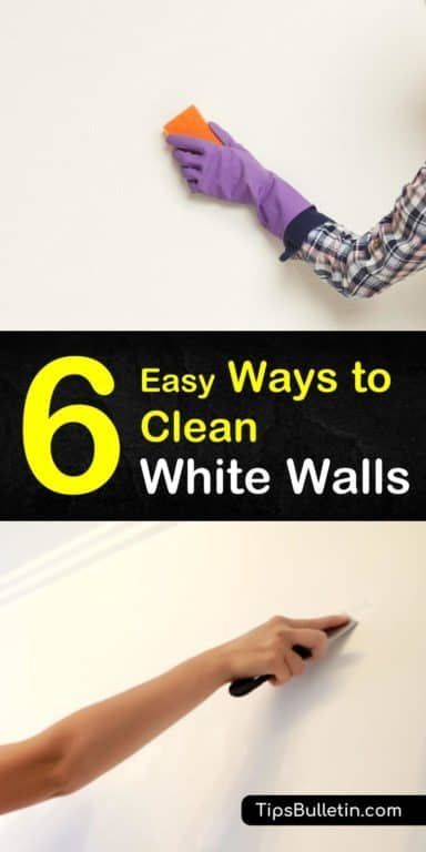 Learn how to remove dust from your white walls so you can get them looking brighter than ever! These DIY cleaning solutions are easy to make and use ingredients like baking soda that are staples in most houses. #wall #cleaning #diy #wallcleaner #cleanwhitewalls Clean White Walls, Homemade All Purpose Cleaner, Wall Cleaning, Cleaning White Walls, Deep Clean Bathroom, Spring Cleaning Challenge, Natural Cleaning Products Diy, Vinegar Cleaner, Deep Cleaning Hacks