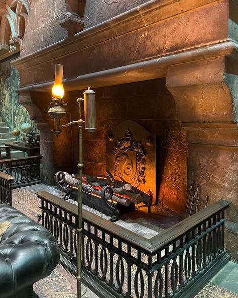 slytherin common room fireplace aesthetic harry potter hogwarts Harry Potter Interior, Slytherin Common Room, Common Room, Harry Potter Hogwarts, Hogwarts, Tokyo, Harry Potter, Fireplace, Photo And Video