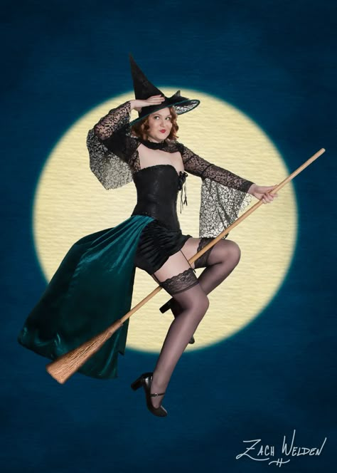 Art Pose Reference Photo, Witch Pinup, Halloween Shot Ideas, Pinup Witch, Halloween Shoot Ideas, Burlesque Halloween, Pinup Princess, Witchy Photoshoot, Witch Photoshoot