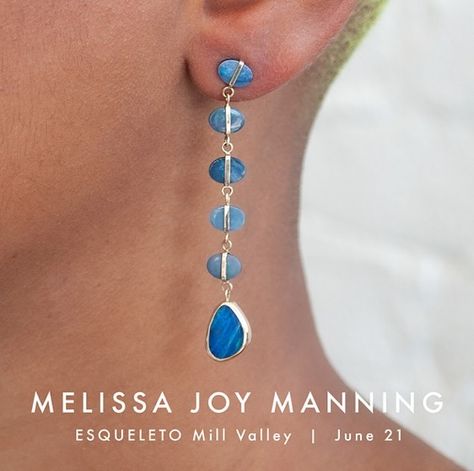 Save The Date / One of ESQUELETO’s very first carried lines, the Melissa Joy Manning collection has been a beacon of sustainable and ethical manufacturing for nearly three decades. Come sip, shop, and meet the incredible designer in person! Melissa launched her line in 1997, inspired by her studies in traditional silversmithing and European design. Each piece is handmade by skilled artisans in her Green Certified studios, blending modern design with sustainable practices. Mill Valley: Frid... Melissa Joy Manning, Mill Valley, European Design, Sustainable Practices, European Designs, Save The Date, Blending, Carry On, Sustainability