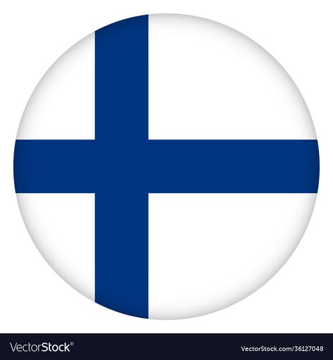 Finland Flag, National Symbols, Design Vector, Finland, Adobe Illustrator, Template Design, Vector Images, Vector Illustration, High Resolution