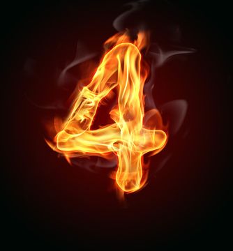 Significance, symbolism and meaning of number 4. Number 4 symbolism. Fun facts about number 4 as a lucky number and an unlucky number. Numerology Number 4, What Is Birthday, The Number 4, Fire Stock, Numerology Life Path, Numerology Numbers, 4 Tattoo, Make You Believe, Divine Light