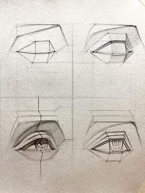 Body Parts Drawing, Face Structure Drawing, Draw An Eye, Anatomy Sculpture, 얼굴 드로잉, Eye Drawing Tutorials, Drawing Tutorial Face, Human Anatomy Drawing, Human Figure Drawing