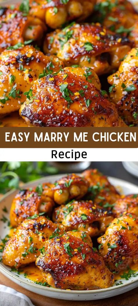 Easy MARRY ME CHICKEN Recipe for Romance Marry Me Chicken Recipes, Easy Marry Me Chicken, Heart Healthy Chicken Recipes, Beef Ragu Recipe, Marry Me Chicken Recipe, Dinner Party Dishes, Baked Chicken Recipes Easy, Marry Me Chicken, Healthy Chicken Breast