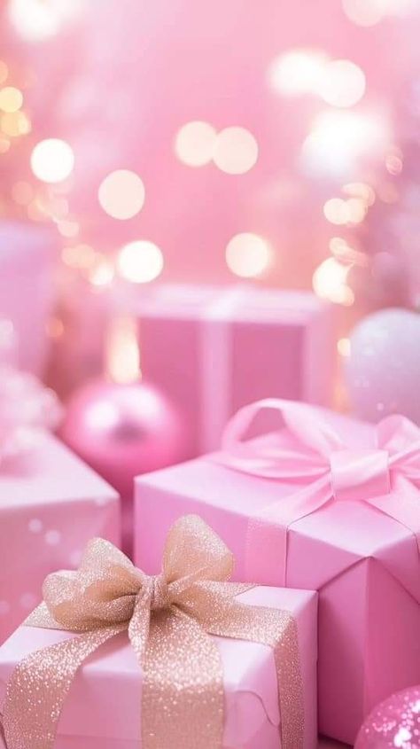 Pink And Gold Christmas Wallpaper, Pink Disney Christmas Wallpaper, Pink Christmas Backgrounds Aesthetic, Christmas Pink Background, Pink Christmas Background Iphone, Wallpaper Christmas Pink, Pink Holiday Wallpaper, Aesthetic Pink Christmas Wallpaper, Christmas Wallpaper Iphone Pink