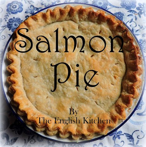 French Canadian Salmon Pie Salmon Pie, Canadian Dishes, Canadian Cuisine, Meat Pie Recipe, Food Seafood, The English Kitchen, Fish Pie, French Canadian, English Kitchen