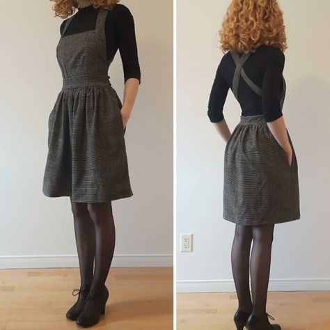 Pinafore dress pattern free