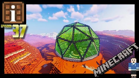 Minecraft Globe, Minecraft Mega Base Ideas, Minecraft Mega Base, Minecraft Dome, Minecraft Marvel, Mega Base, Minecraft Templates, Minecraft Structures, Minecraft Medieval