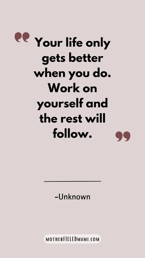 Your life only gets better when you start working on yourself to become better. Take whatever you need to be a better person everyday. Think more positively. Smile more. Be kind. Work on your insecurities, doubt. #dailymotivationalquote #inspirationalquote #dailyquotes #positivequotes When You Know Better You Do Better, Be The Best Person You Can Be Quote, Being A Better Person Quotes, Be A Better Person Quote, Getting Better Quotes, Bet On Yourself Quotes, Better To Be The One Who Smiled, Take My Advice Live A Better Life, Bettering Yourself