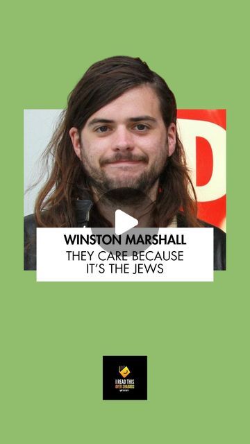 I Read This Over Shabbos on Instagram: "Musician and writer Winston Marshall:

“They only care because it’s the Jews.”

🎥 The New Culture Forum
.
.
.
#israelpalestine #israelatwar #israelunderattack #standwithisrael #israelstrong #neveragainisnow" Winston Marshall, March 7, Current Affairs, Musician, Reading, On Instagram, Instagram