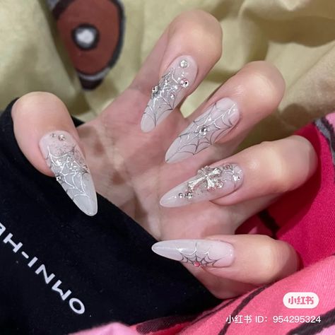 Nail Ideas Long Nails, Long Nails Inspiration, Nail Ideas Long, Nails For Halloween, Y2k Acubi, Colors Gradient, Frankenstein Costume, Asian Nails, Punk Nails