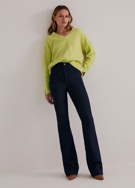 Luxury Dark Wash Flare Jeans For Work, Luxury Classic Flare Jeans With Tapered Leg, Boot Cut Jeans Winter 2022, Luxury Blue Jeans For Everyday Wear, Luxury Straight Leg Jeans For Night Out, Luxury High-waist Flare Jeans For Work, Luxury Classic Fall Jeans, Luxury Mid-rise Flare Jeans For Work, Luxury Dark Wash Jeans For Fall