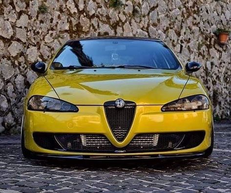 Alfa Romeo Brera, Alfa Romeo 156, Alfa Romeo 147, Stance Cars, Alfa Romeo Cars, Alfa Romeo Giulia, Tuner Cars, Italian Cars, Love Car