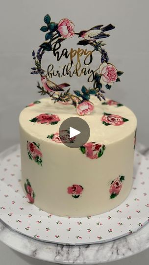 Cake Tricks, Jada Facer, Pink Graduation, Cake Techniques, Tasty Cake, Funfetti Cake Mix, Paint Inspo, Cake Hacks, Edible Paint