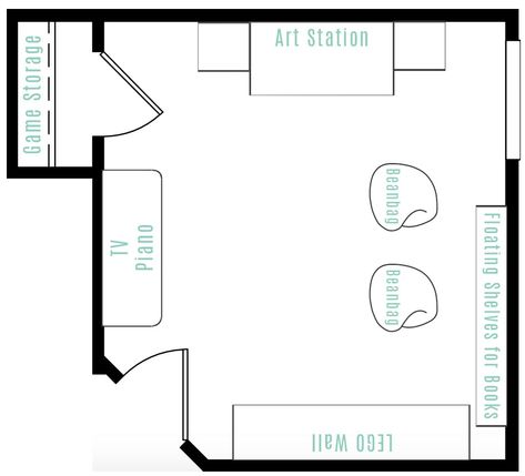 See the plan for our boys' awesome and organized tween hangout room! Their playroom is getting a major overhaul! #playroom #tweenhangout #organizedkids Play Room For Teenage, Teen Girl Hangout Room Ideas, Kids Hangout Room Ideas, Teenage Hangout, Teen Playroom, Kids Hangout Room, Playroom/guest Room, Hangout Room Ideas, Teen Hangout Room