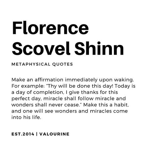 Florence Scovel Shinn Quotes, Scovel Shinn Affirmations, Florence Scovel Shinn Affirmations, Florence Shinn, Metaphysical Quotes, Live By Quotes, Florence Scovel, Quotes Prints, Spiritual People