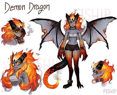 Demon Dragon, Dragon Character, Dragon Oc, Creature Drawings, Fantasy Creatures Art, Mythical Creatures Art, Creature Concept Art, Dragon Design, Creature Concept