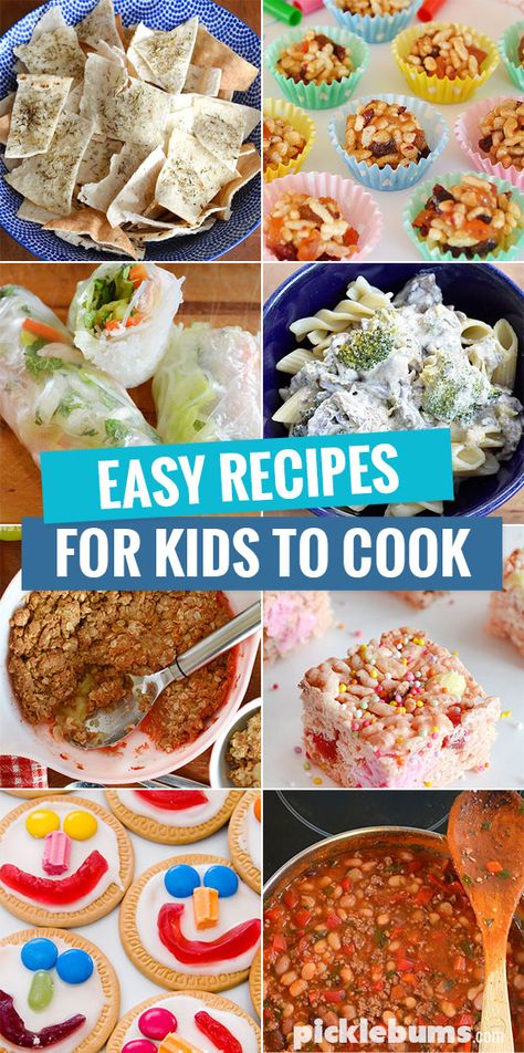 Cooking with Kids - tips, tricks and easy recipe ideas to cook with your kids  #kidscancook #cookingwithkids #kidsinthekitchen Pork Cooking Temperature, Easy Recipes For Kids, Kids Cooking Activities, Cooking With Toddlers, Preschool Cooking, Cooking For A Group, Cooking Dried Beans, Kids Cooking Recipes, Cooking Bacon