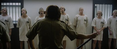 The Stanford Prison Experiment / WIęzienny eksperyment, USA, 2015, dir. Kyle Patrick Alvarez  cast. Ezra Miller, Tye Sheridan, Billy Crudup  #lodz #pgnig #transatlantyk #festival Stanford Prison Experiment, Michael Angarano, Science Stories, Ezra Miller, 2015 Movies, Sundance Film Festival, Sundance Film, John Watson, Stanford University