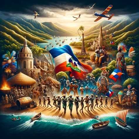 1804 Renaissance: Celebrating Haitian Culture & Voices Haitian Culture, Haitian Flag, Haitian Art, Great Men, International Development, Master Of Science, Economic Systems, Graffiti Drawing, Environmental Health