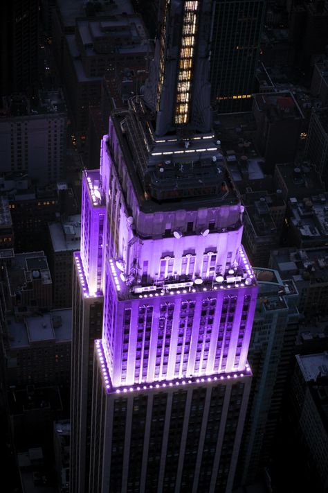 The Empire State Building’s tower lights were purple and white at night May 15 to honor New York University’s 2012 Commencement. Congratulations to this year’s graduates!!!!! Lights At Night, Tower Light, Voyage New York, Most Romantic Places, I Love Ny, Gay Marriage, New Jersey Devils, Romantic Places, Tampa Bay Rays