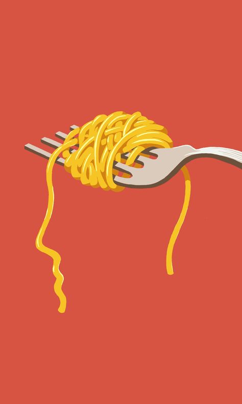 Noodle Illustration Design, Pasta Graphic Design, Spaghetti Illustration, Pasta Background, Pasta Wallpaper, Pasta Illustration, Graphic Design Food, Pasta Poster, 타이포그래피 포스터 디자인