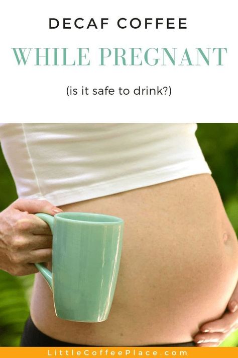 Can I Drink Decaf Coffee While Pregnant? | Get the facts about whether decaf coffee is safe to drink during pregnancy. | Little Coffee Place Blog #LittleCoffeePlace #pregnancy #pregnancytips #allaboutcoffee Coffee While Pregnant, Coffee And Pregnancy, Coffee During Pregnancy, Coffee Terms, Pregnant Drinks, Coffee Tips, Coffee Vending Machines, Coffee Place, Coffee Facts