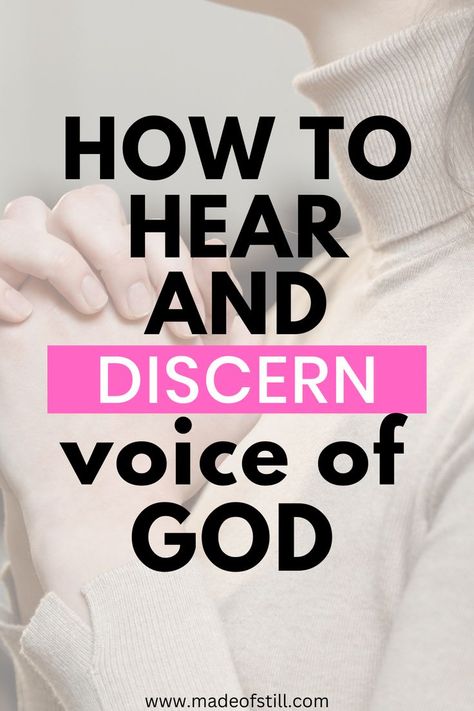 Discerning God's Voice, Hearing Gods Voice Quotes, Discerning The Voice Of God, Gift Of Discernment, Prayer For Discernment, Hearing God's Voice, Voice Quotes, The Voice Of God, Voice Of God