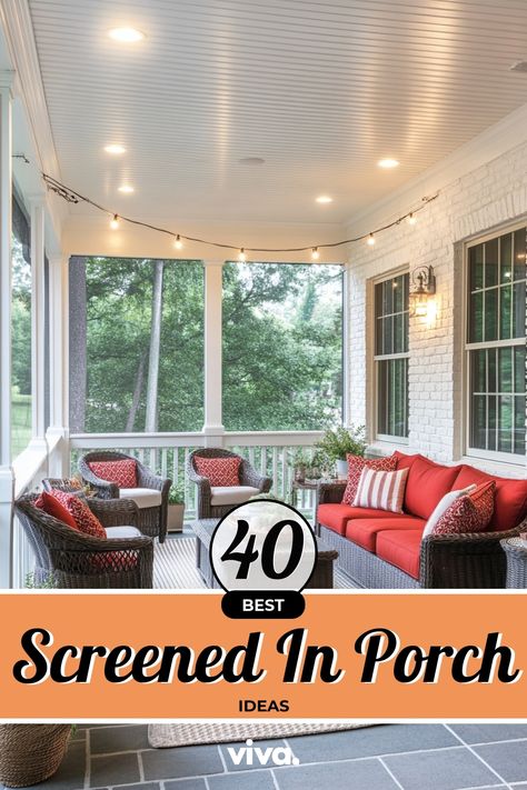 ♥ Dreaming of a cozy retreat to enjoy the outdoors all year round? Explore these enclosed porch ideas for a sunroom, 4 season room, or 3 season room. Find inspiration for your front porch decor with these small enclosed porch ideas that are perfect for any budget. Create your own relaxing oasis with these screened in porch decorating ideas! 🌿🌞 #screendeinporch #sunroomideas #porchdecor #cozysunroom #porchdesigns #outdoorliving Small Enclosed Porch Ideas, Small Enclosed Porch, Cozy Screened In Porch, Cozy Sunroom Ideas, Enclosed Porch Ideas, Modern Sunroom, Screened In Porch Ideas, Cozy Sunroom, Screened In Porch Diy