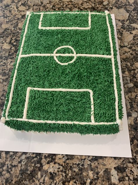 Soccer Field Cake, Men Cakes, Cakes For Men, Party Cakes, Soccer Field, Soccer, Kids Rugs, Cake, Football