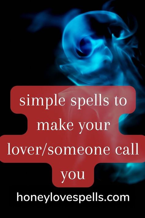 Simple spells to make your lover/someone call you Call Me Spell Chant, Make Someone Call You Spell, Communication Spell That Work, Spell To Make Someone Contact You, Call Me Spell, Contact Me Spell, Communication Spell, Summoning Spells, Simple Spells