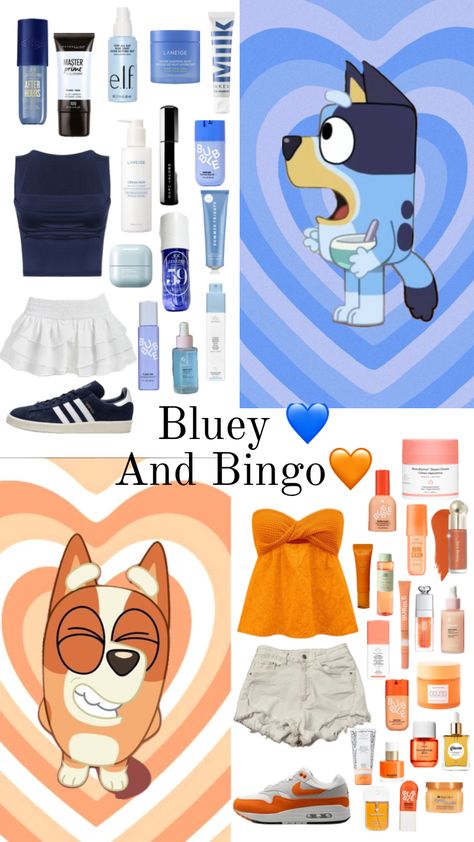 #bluey#bingo#outfitinspo#beauty#🧡💙 Bluey Bingo, Bingo Funny, Casual Preppy Outfits, Mini Things, Preppy Outfits, Pretty Cool, Birthday Outfit, Bingo, Halloween Costumes