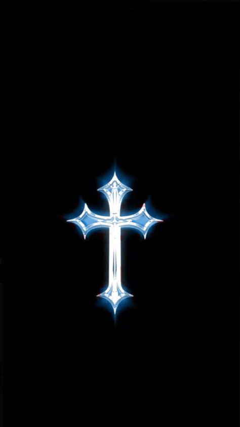 Light Blue Cross Wallpaper, Cross Lockscreen, Blue Cross Wallpaper, Cross Pfp, Jesus Cross Wallpaper, Anuel Aa Wallpaper, Cross Drawing, Lock Screen Wallpaper Iphone, Dark Blue Wallpaper