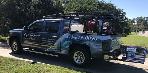 Pressure Washing Business, Mobile Detailing, Pressure Washing Services, Power Washing, Setup Ideas, Pressure Washing, Myrtle Beach Sc, Truck Design, Work Truck