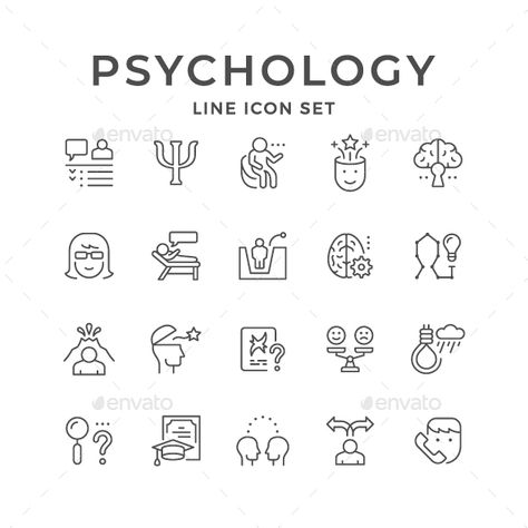 Psychiatrist Logo Design, Psychology Highlights Cover, Tattoos For Psychologists, Psychology Clipart, Psychology Doodles, Psychology Certificate, Psychology Logo Design Art, Psychology Tattoos, Psychology Icon