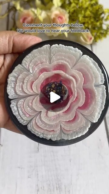 Saniya Shaikh | Resin art | 3d flower bloom | Nashik on Instagram: "“Love art? Then this resin coaster tutorial is a must-try! Create beautiful coasters with this step-by-step guide and transform your home into a masterpiece.   Resin @resincult  Mould @themouldstory   #creativeprocess #tutorials #resinpour #resincoasters  #reelsindia #mumbai #stepbystep #roaringlionart" Saniya Shaikh, Coasters Epoxy, Coaster Tutorial, Resin Coaster, Resin Pour, Resin Coasters, Diy Resin Art, Diy Resin, Art 3d