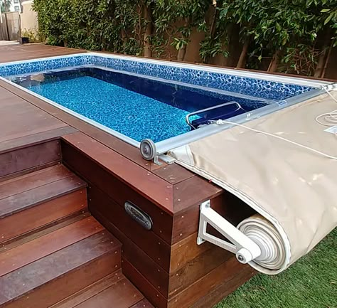 FTI Pool Paradise, Endless Pools, Pool Decking, Endless Pool, Round Pool, Above Ground Pool Landscaping, Outdoor Pools, Yard Project, Backyard Makeover