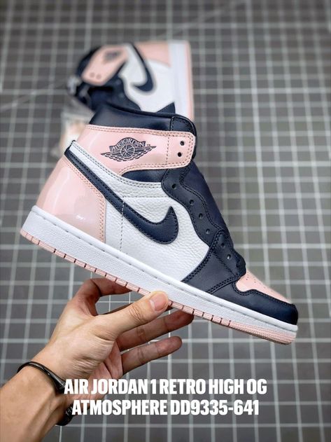 Air Jordan 1 Retro High OG Atmosphere DD9335-641 Air Dior, Air Jordan 1 Retro High Og, Air Jordan 1 Retro High, Air Jordan 1 Retro, Jordan 1 Retro High, Jordan 1 Retro, Air Jordan 1, Nike Air Force Sneaker, Shoe Box