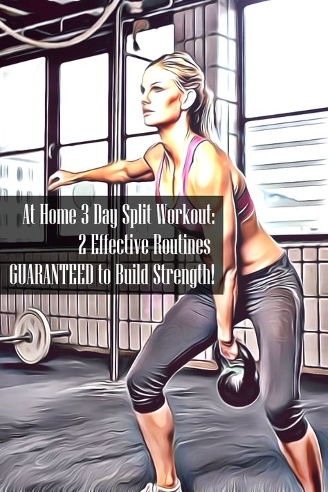 Looking for 3 day split workout routines? Want to know everything about 3 day split weight training? Then I have a real treat for you: Here is the perfect at home split workout! 👊 #hometraininghero #3daysplitworkout #3daysplitweighttraining #athomesplitworkout #workout #workoutplan #workoutroutine #workoutathome #exerciseathome #fitness #strength #strengthtraining #musclebuilding Split Routine Weight Training, 3 Day Split Strength Training, 3 Day Dumbbell Split, Split Workout Routine For Women At Home, 3 Day Split Dumbbell Workout, 3 Day Split Workout Women At Home, Three Day Split Workout, Weight Lifting Split For Women, 3 Day Strength Training Plan